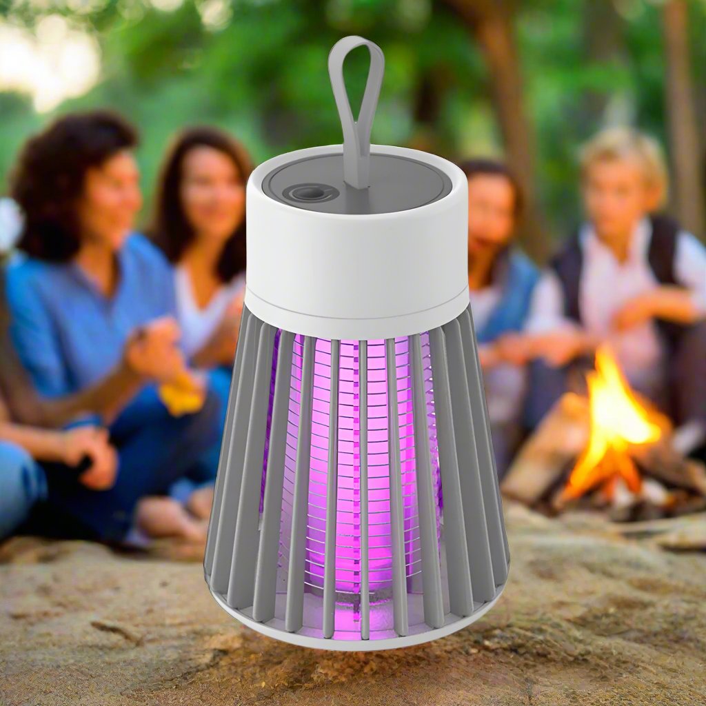 Portable bug eliminator for camping & picnics
