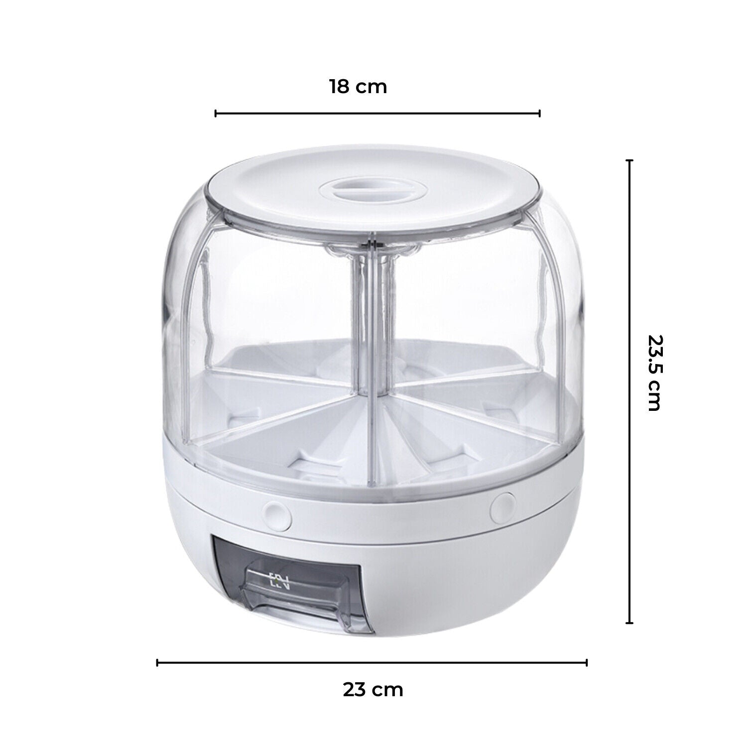 Simplify.™️ Rotating Grain Dispenser